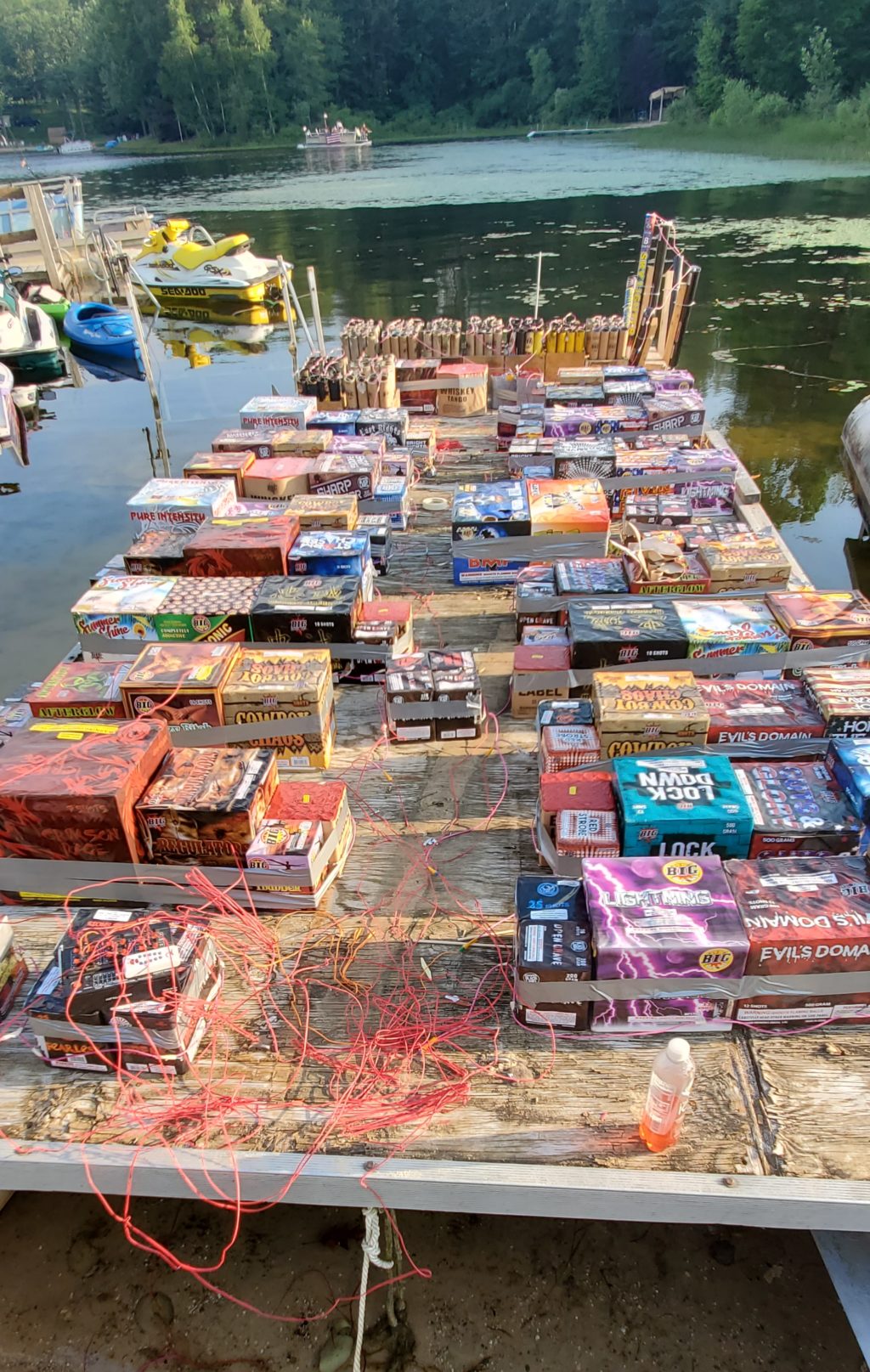 Behind The Scenes Hogback Lake Fireworks